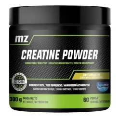 MZ Creatine Powder, proszek, smak złote jabłuszko, 300 g