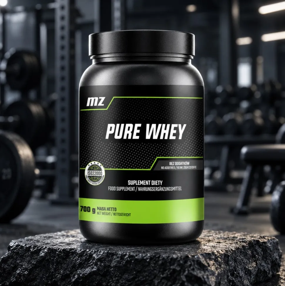 MZ Pure Whey, proszek, smak naturalny, 700 g