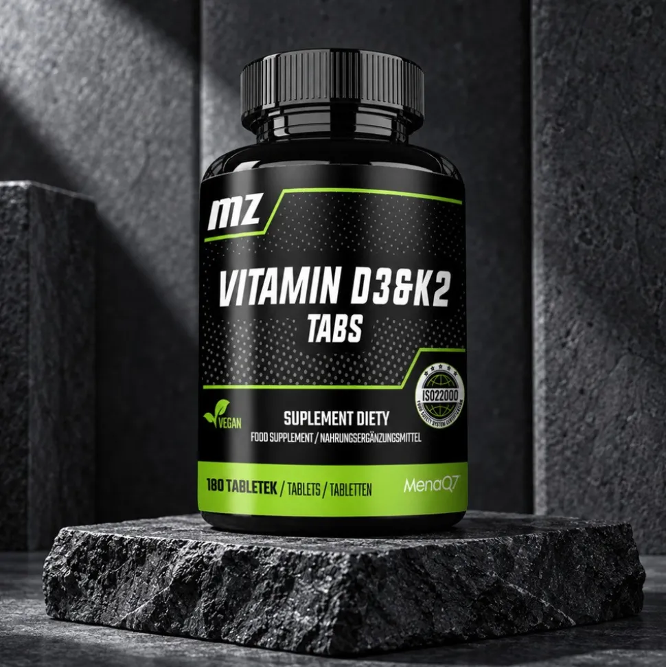 MZ Vitamin D3 & K2 Tabs, tabletki, 180 szt.
