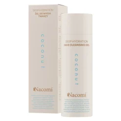 Nacomi Coconut Deep Hydration, żel do mycia twarzy, 140 ml