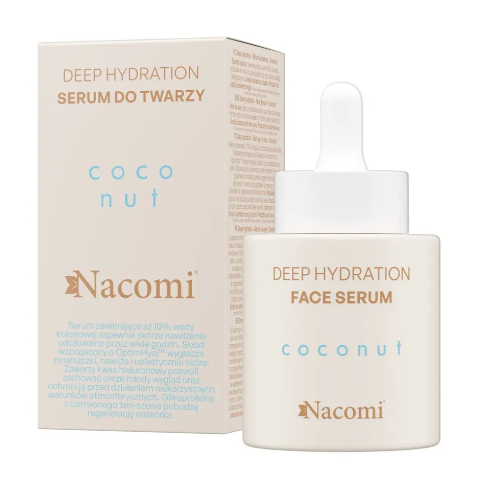 Nacomi Deep Hydration, serum do twarzy Coconut, 30 ml