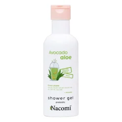 Nacomi, żel pod prysznic, avocado i aloes, 300 ml