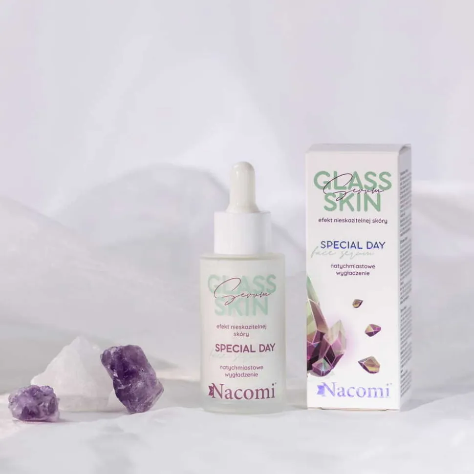Nacomi Glass Skin, serum do twarzy, 40 ml