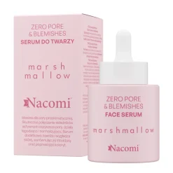 Nacomi Marshmallow, Zero pore & blemishes, serum do twarzy, 30 ml