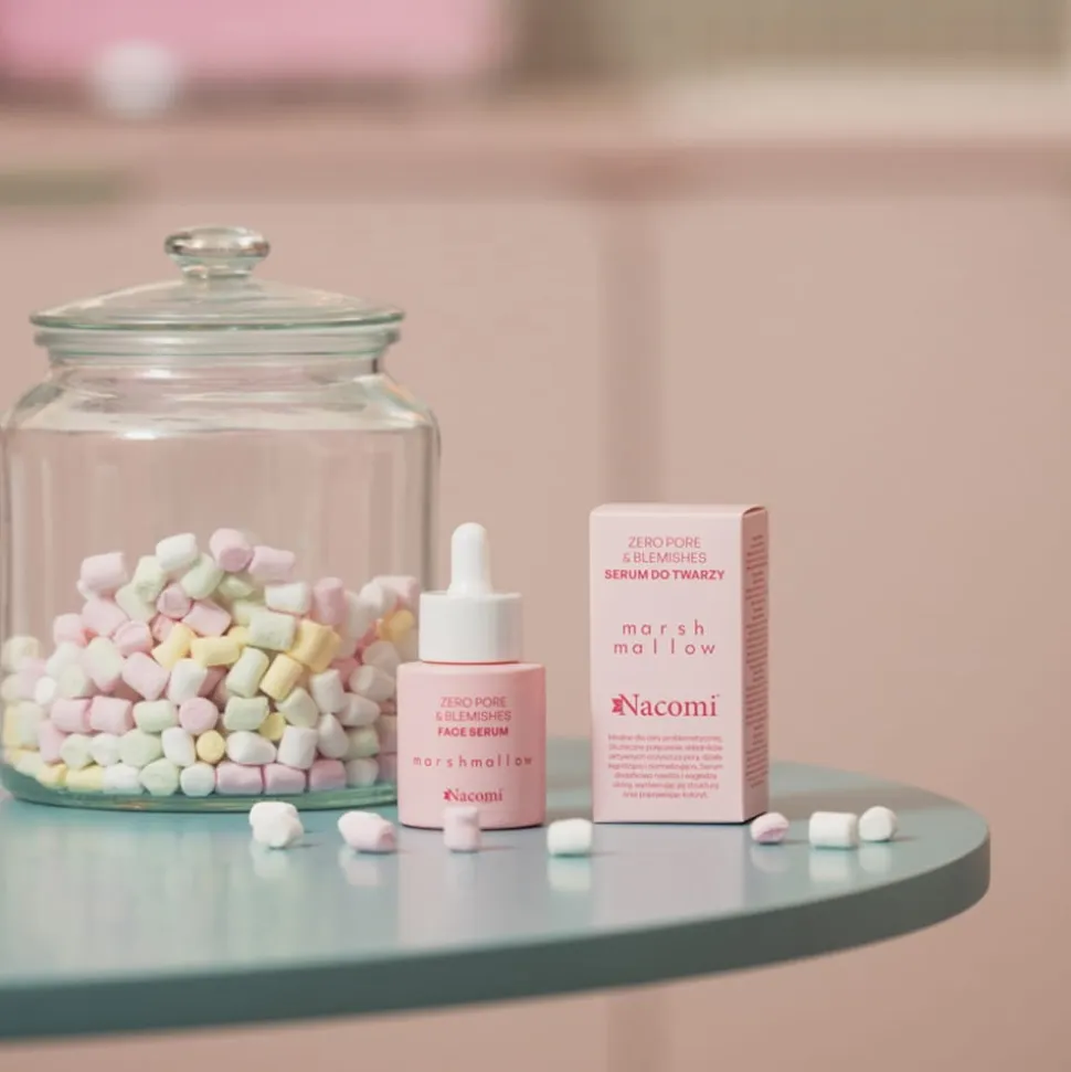 Nacomi Marshmallow, Zero pore & blemishes, serum do twarzy, 30 ml