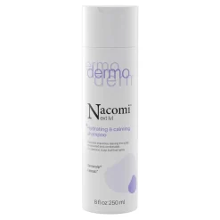 Nacomi Next LVL Dermo, szampon do włosów, nawilżająco-łagodzący, 250 ml