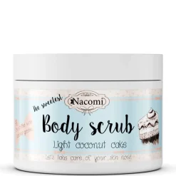 Nacomi, peeling do ciała, lekki kokosowy tort, 200 g