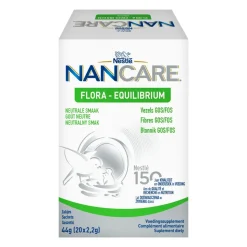 NanCare Flora Equilibrium, proszek, dla niemowląt i małych dzieci, 20 x 2,2 g