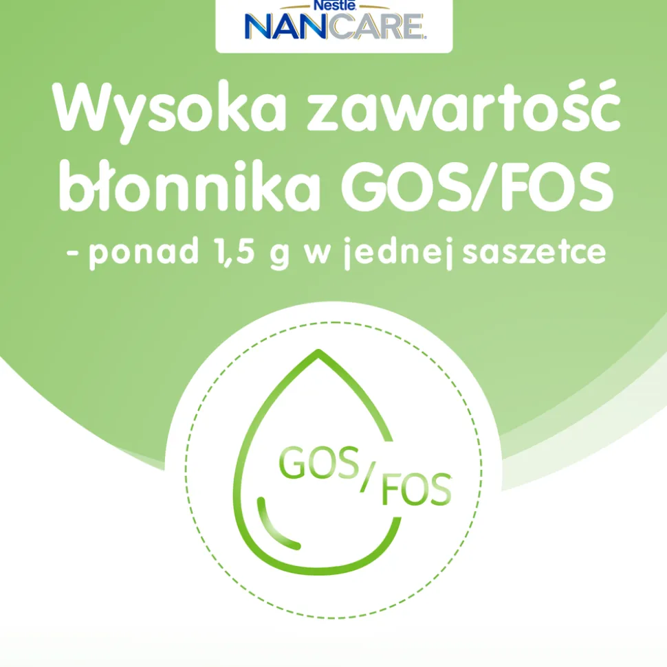 NanCare Flora Equilibrium, proszek, dla niemowląt i małych dzieci, 20 x 2,2 g