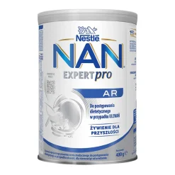 Nan Expert pro AR, do postępowania dietetycznego w przypadku ulewań, proszek, 400 g
