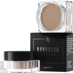 Nanobrow Eyebrow Pomade, wodoodporna pomada do brwi, Dark Brown, 6 g