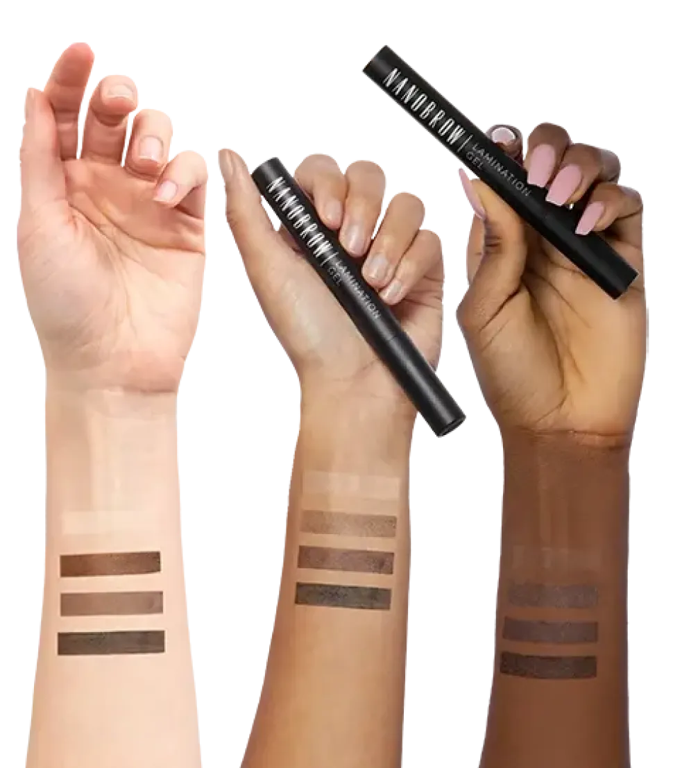 Nanobrow Lamination Gel, żel do laminacji brwi, Black, 7 ml