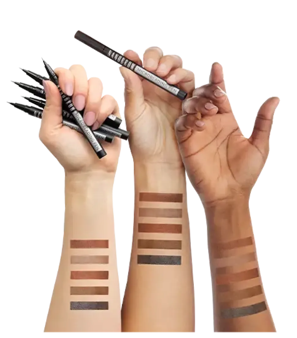 Nanobrow Microblading Pen, precyzyjny pisak do brwi, Ash Blonde, 1 ml