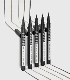 Nanobrow Microblading Pen, precyzyjny pisak do brwi, Warm Brown, 1 ml