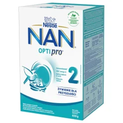Nan Optipro 2, mleko następne, powyżej 6 miesiąca życia, proszek, 650 g, (2 x 325 g)