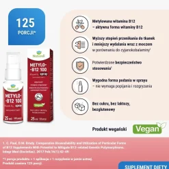 Naturell Metylo-B12 100, spray, 25 ml