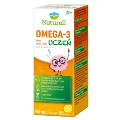 Naturell Omega-3 Uczeń, płyn, 150 ml