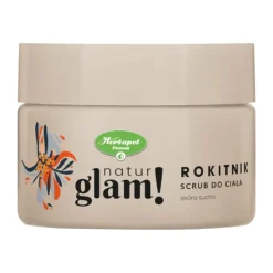 Natur Glam!, solny scrub do ciała, Rokitnik, 300 ml