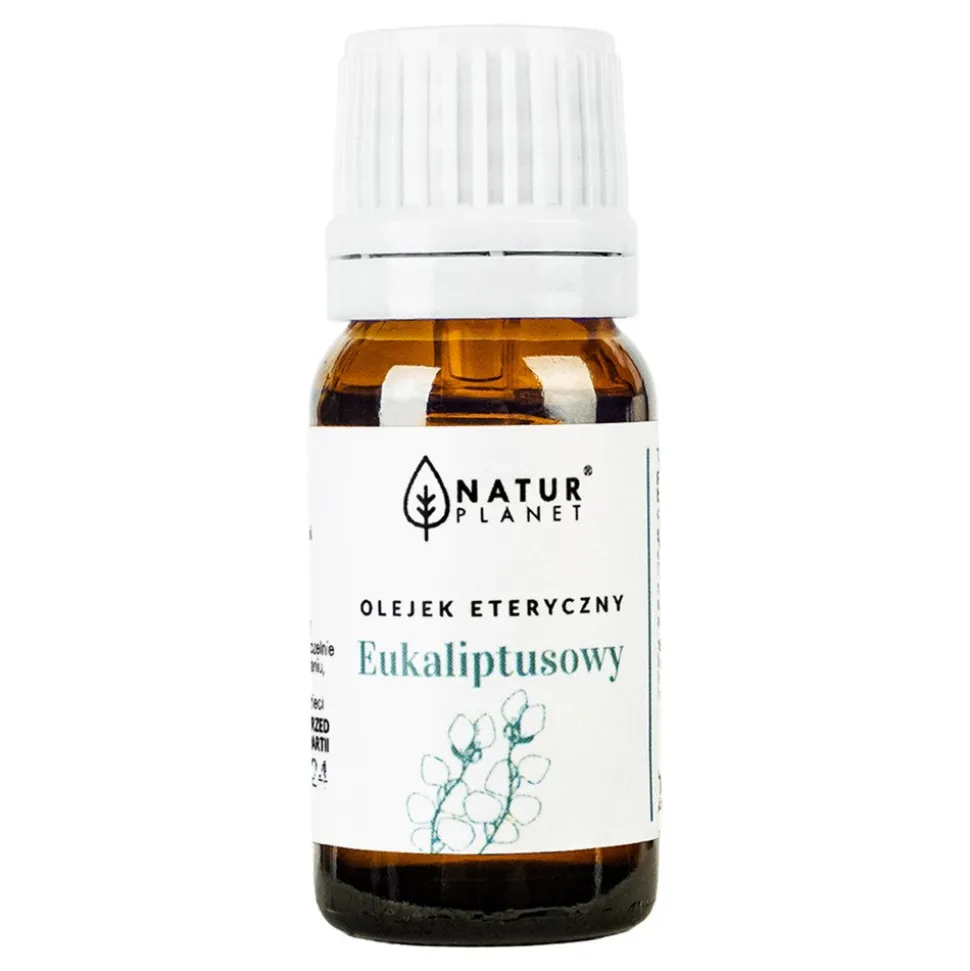 Natur Planet, olejek eteryczny eukaliptusowy, 10 ml
