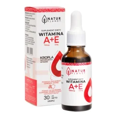 Natur Planet Witamina A+E, krople, 30 ml