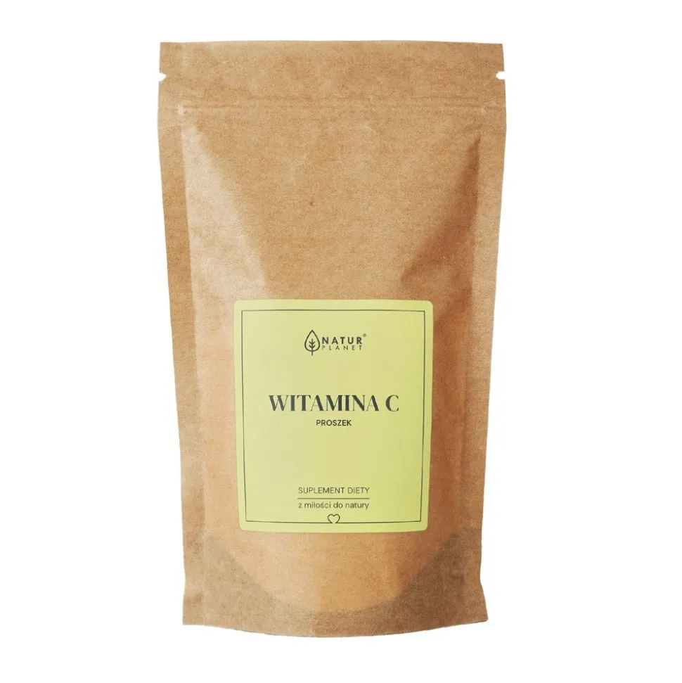 Natur Planet Witamina C (kwas L-Askorbinowy), proszek, 1000 g