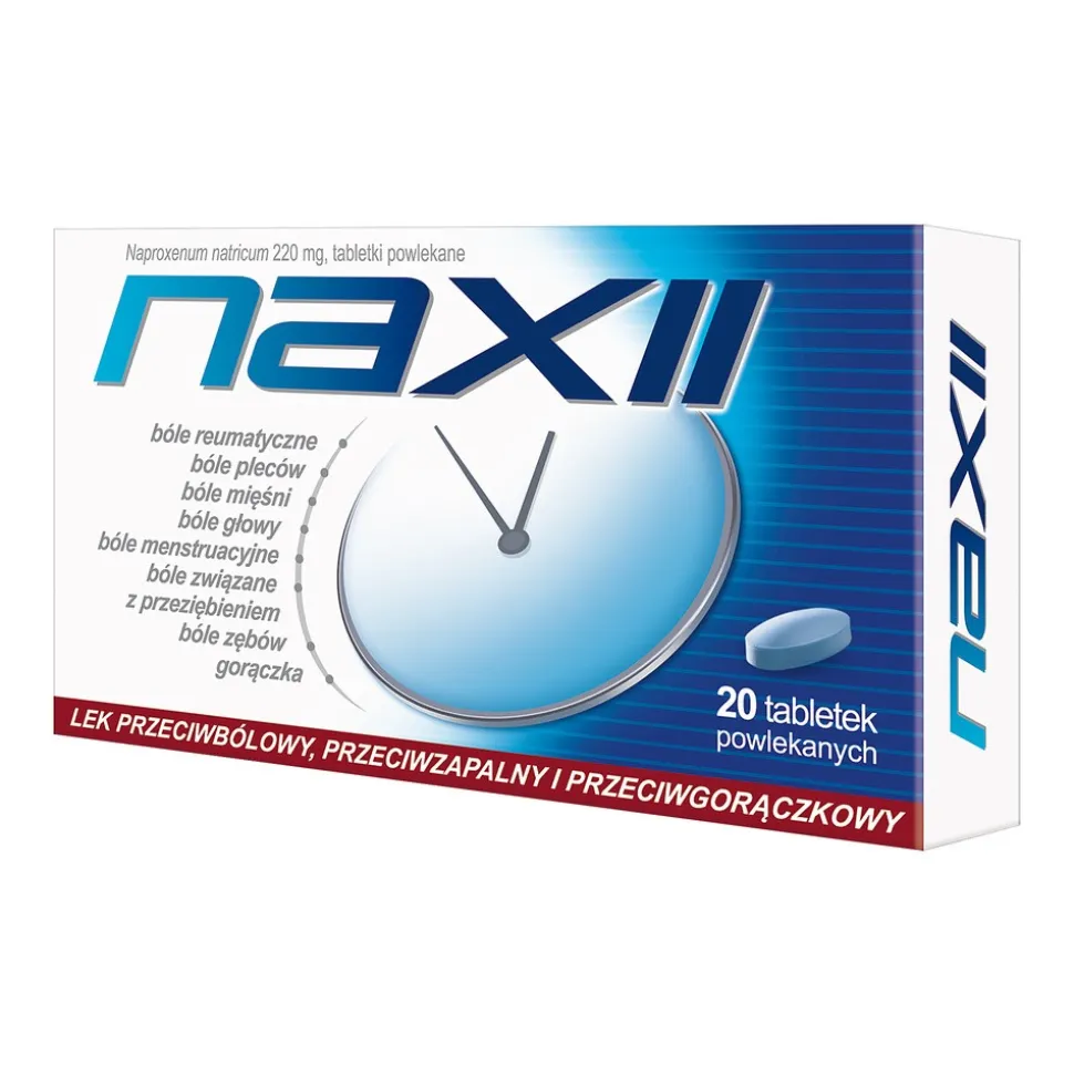 Naxii, 220 mg, tabletki powlekane, 20 szt.