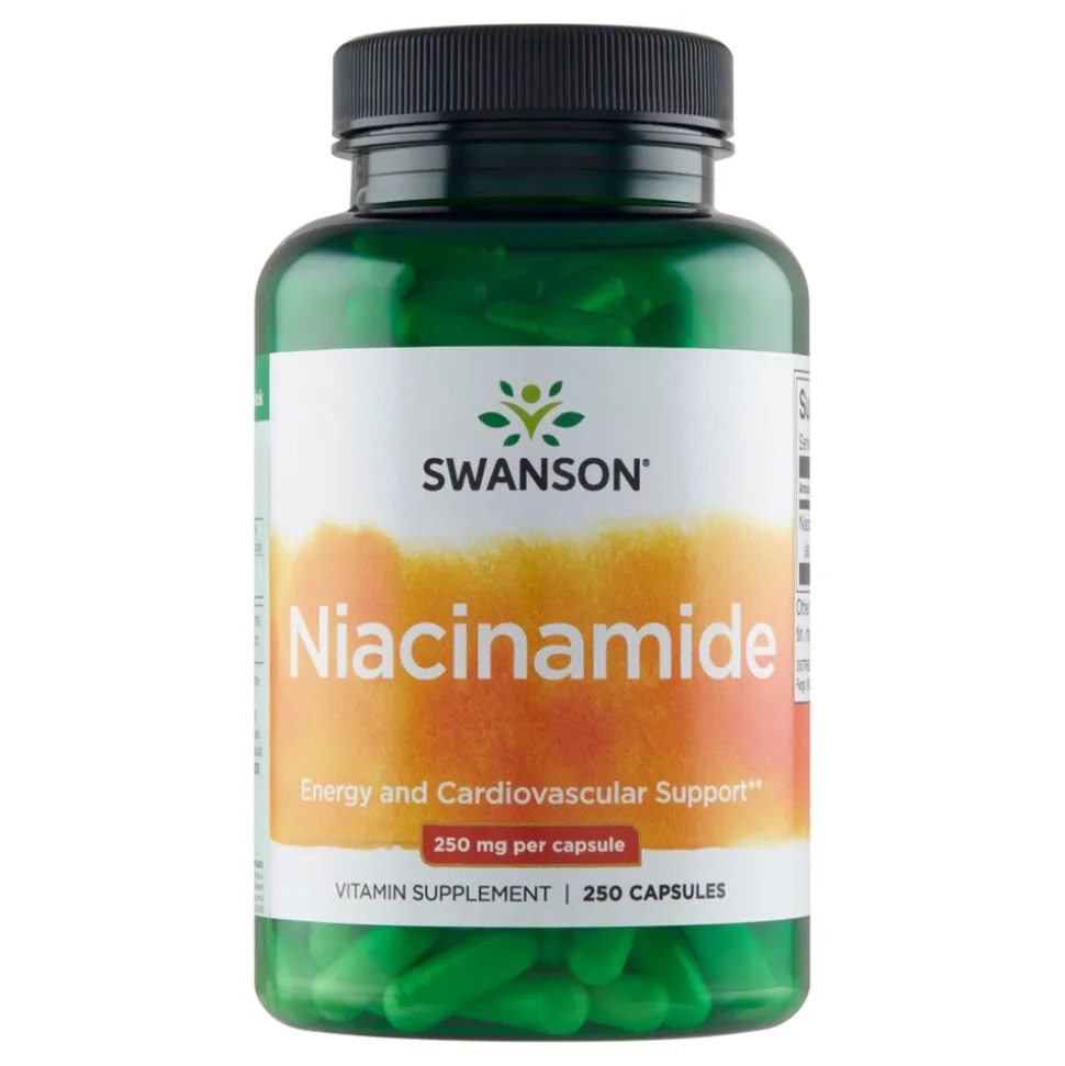 Niacyna, 250 mg, kapsułki, 250 szt.