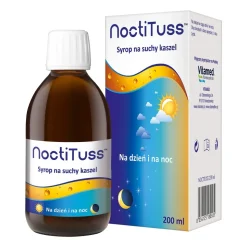 NoctiTuss, syrop na suchy kaszel, 200 ml