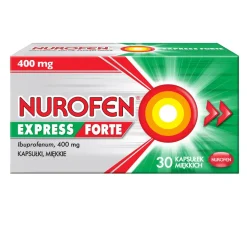 Nurofen Express Forte, 400 mg, kapsułki miękkie, 30 szt.