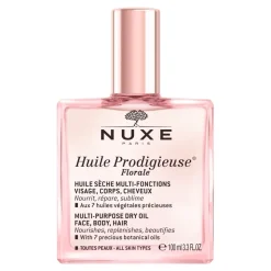 Nuxe Huile Prodigieuse Florale, wielofunkcyjny suchy olejek do pielęgnacji twarzy, ciała i włosów, 100 ml