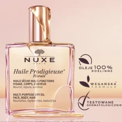 Nuxe Huile Prodigieuse Florale, wielofunkcyjny suchy olejek do pielęgnacji twarzy, ciała i włosów, 50 ml