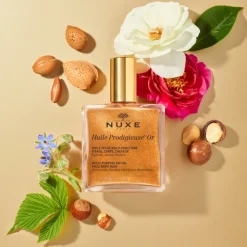 Nuxe Huile Prodigieuse OR, suchy olejek o wielu zastosowaniach ze złotymi drobinkami, 50 ml