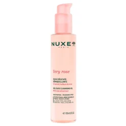 Nuxe Very Rose, delikatny olejek do demakijażu, 150 ml
