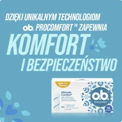 O.B. ProComfort Super, tampony, 16 szt.