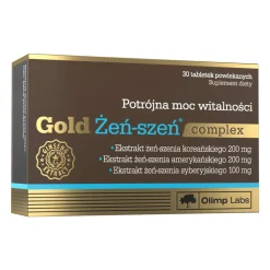 Olimp Gold Żeń-szeń complex, tabletki powlekane, 30 szt.