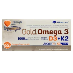 Olimp Gold Omega 3 D3 + K2, kapsułki, 30 szt.