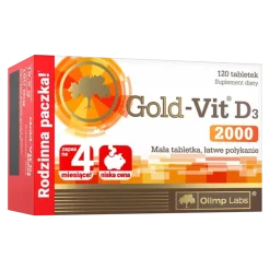Olimp Gold-Vit D3 2000, tabletki, 120 szt.