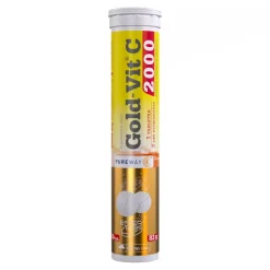 Olimp Labs Gold-Vit C 2000, tabletki musujące, smak cytrynowy, 20 szt.