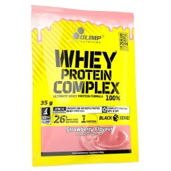 Olimp Whey Protein Complex 100%, proszek, smak truskawkowy, 35 g