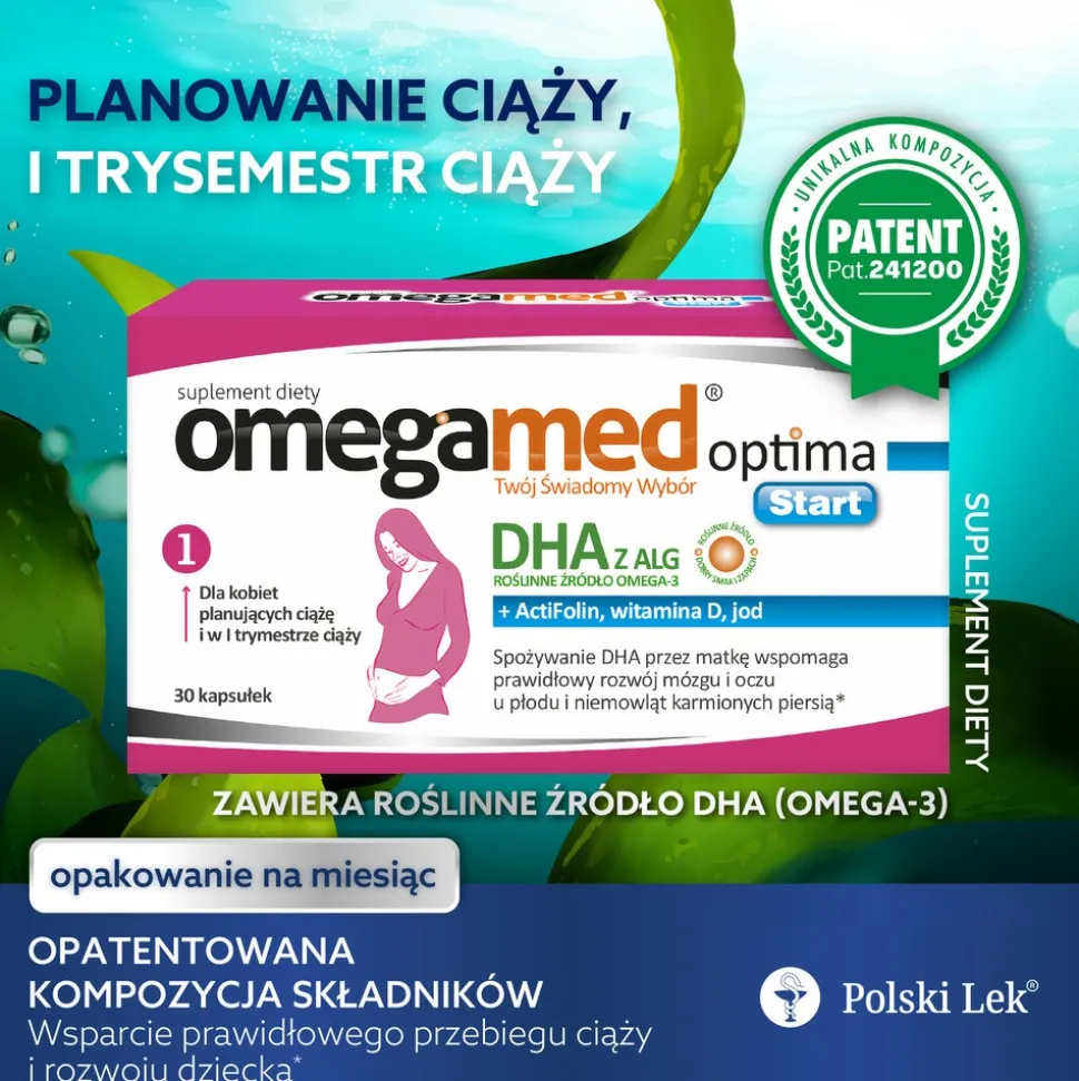Omegamed Optima Start, kapsułki, 30 szt.