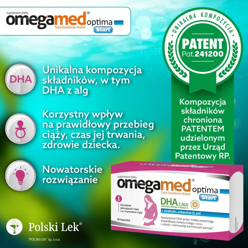 Omegamed Optima Start, kapsułki, 30 szt.