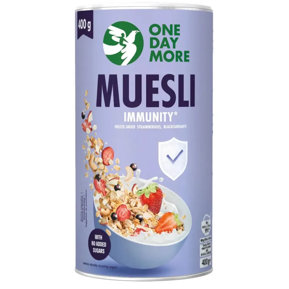 OneDayMore Muesli Immunity Odpornościowe, 400 g