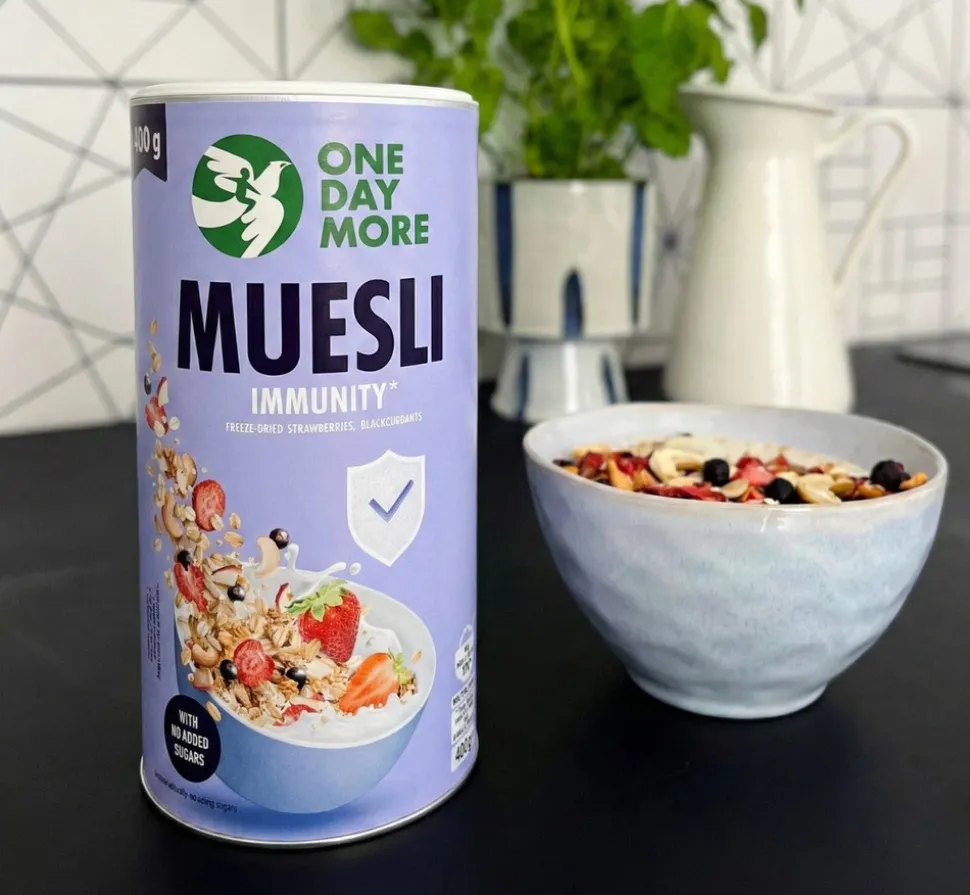 OneDayMore Muesli Immunity Odpornościowe, 400 g