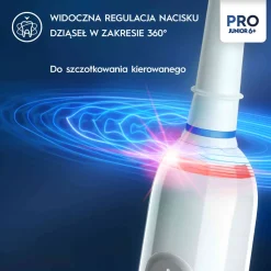 Oral-B, Pro Junior 6+, Frozen, szczoteczka elektryczna