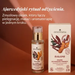 Orientana Balans, olejek do masażu twarzy, 30 ml