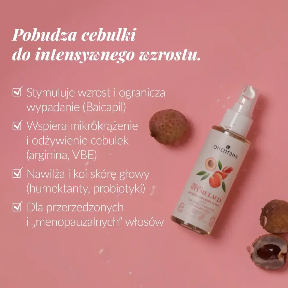 Orientana Trycho Stymulacja, wcierka do skóry głowy, 100 ml