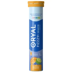 Oryal Fizzzy+ Senior, tabletki musujące, smak pomarańcza - baergamotka, 20 szt.