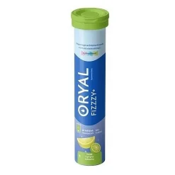 Oryal Fizzzy+, tabletki musujące, smak cytryna-limonka, 20 szt.