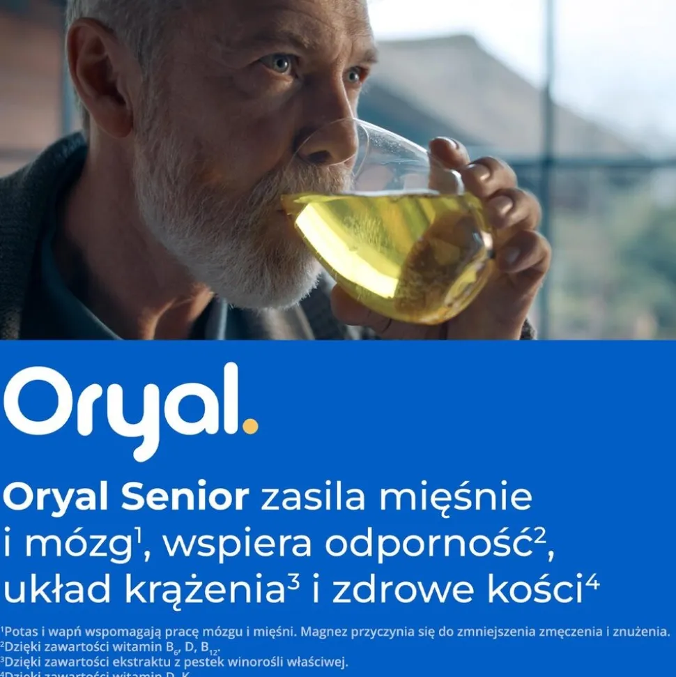 Oryal Senior, tabletki musujące, 20 szt.