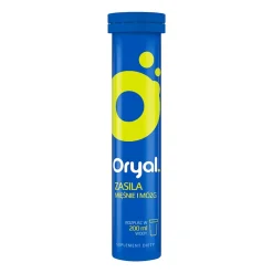 Oryal, tabletki musujące, smak limonkowo-cytrynowy, 20 szt.